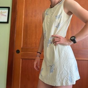 100% Silk Cream Tommy Bahama Dress